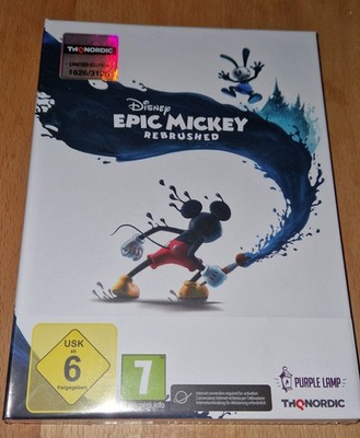 Disney EPIC MICKEY Rebrushed für PC - LIMITED EDITION! NEU + OVP