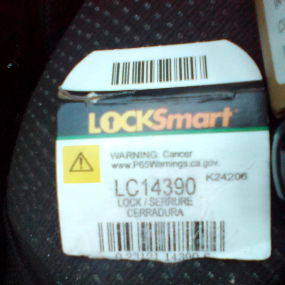 LockSmart LC14390, cilindro de bloqueo de encendido Foto 2 de 3