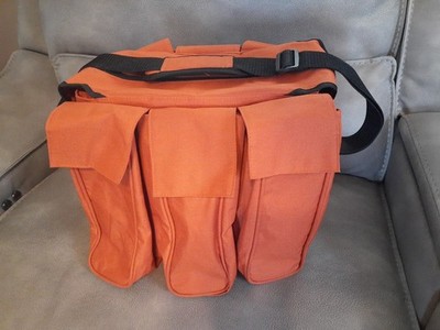 EAGLE Good to Go Knitting Crochet Heavy Duty Large Bag Orange 
