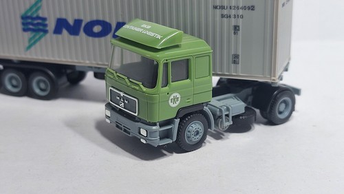 🛠️Herpa MAN Lieserling Container NOL 1:87 (BD25/52B) 🚛 - Picture 2 of 5