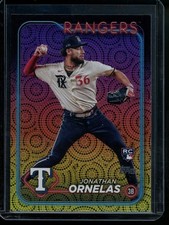 2024 Topps Jonathan Ornelas Holiday Rookie Texas Rangers #575