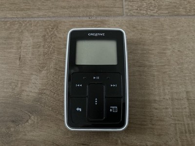 2004 Creative Zen Micro MP3 Player DAP-MD0004 Black Tested Working New Battery