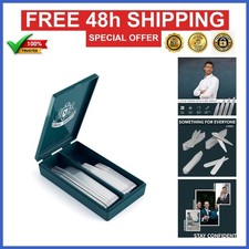 Smooth Stays 36 Premium Metal Collar Stays - Multiple Sizes