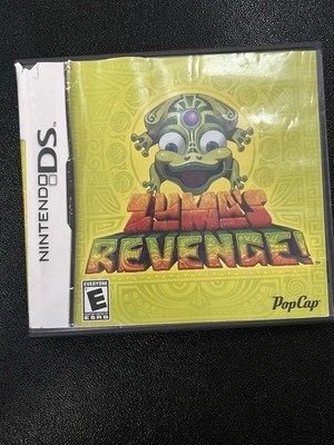 Zuma s Revenge (Nintendo DS, 2011) w/Slipcover NO GAME Read Description