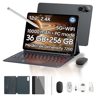 Blackview MEGA 12 5G Tablet 12,2 Zoll 36GB+256GB/2TB 10000mAh 55W Wasserdicht