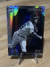 Roansy Contreras /299 TITAN HYPER PRIZM SP Parallel 2022 Chronicles Pirates