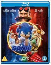 Sonic the Hedgehog 2 (Blu-ray) Tika Sumpter Adam Pally Lee Majdoub (UK IMPORT)