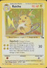 Raichu 14/62 Fossil Holo Rare WOTC 1999 Pokémon Card Lightly Played (LP)