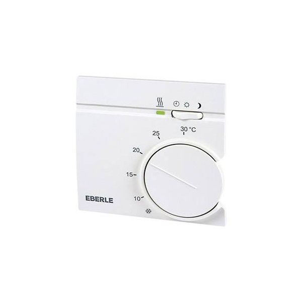Eberle RTR 9726 Thermostat, Reliable, Pure White