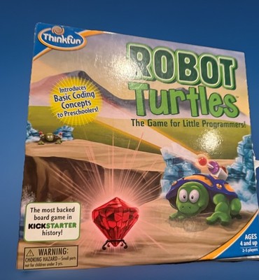 Game Kids Robot Programmers Think Fun Robot Turtles Game For Little Programmers