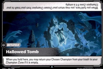 Riftbound OGN281 - Hallowend Tomb - Uncommon - Origins
