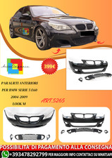 💫ART.5265 Paraurti Anteriori per BMW Serie 5 E60 2004-2009 Look M ABS💫