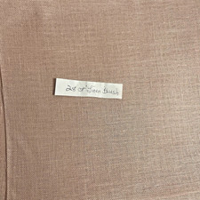 LINEN FABRIC 34X10 BLUSH Hand Dyed 28 Count Cross Stitch Cloth Unused