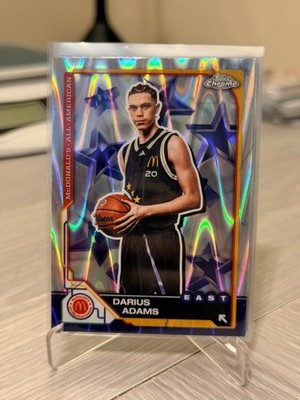 2025 Topps Chrome McDonald s All American RayWave - Darius Adams