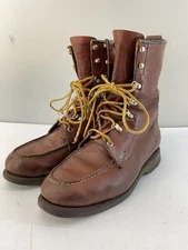 CHIPPEWA Boots MASON Engineer Boots Leather Brown Size 8