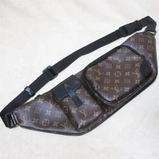 Lv Mono Macassar Christopher Bum Bag M45337 Crossbody