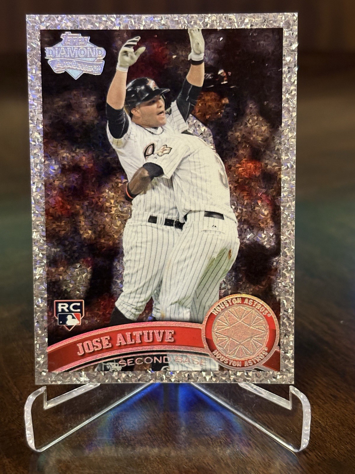 2011 Topps Update Diamond Anniversary Jose Altuve RC #US132 Astros