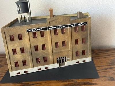 Walthers Cornerstone HO Reliable Warehouse & Storage, Built - Ready For Layout!