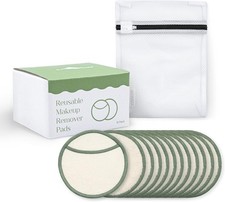 Reusable Makeup Remover Pads Washable Ultra-Soft Facial Pads Reusable Facial