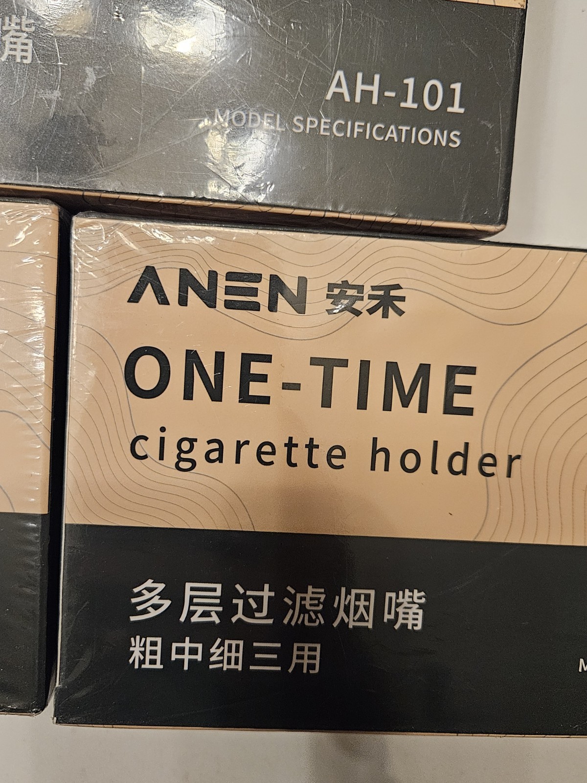 360 Pack Bulk Cigarette Triple Filter Plastic Tips Holder Block Out Tar & Nic