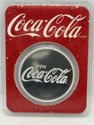 1 oz 999 silver Coca-Cola® Struck Round (in TEP)
