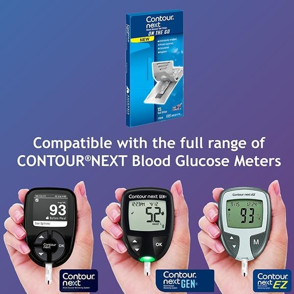 Blood Glucose Test Strips Accurate No Coding for Diabetes