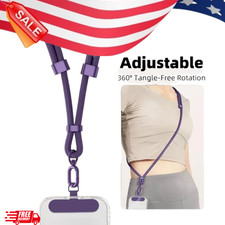 Universal Cell Phone Carrying Lanyard Leash Lanyard Crossbody Neck Strap
