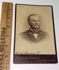 Rare Antique ID'd Butcher, Postmaster, Fire Chief Alvah Raymond Cabinet Photo! — photo 5