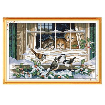 Dimensions Counted Cross Stitch Stamped 14CT Needlecrafts