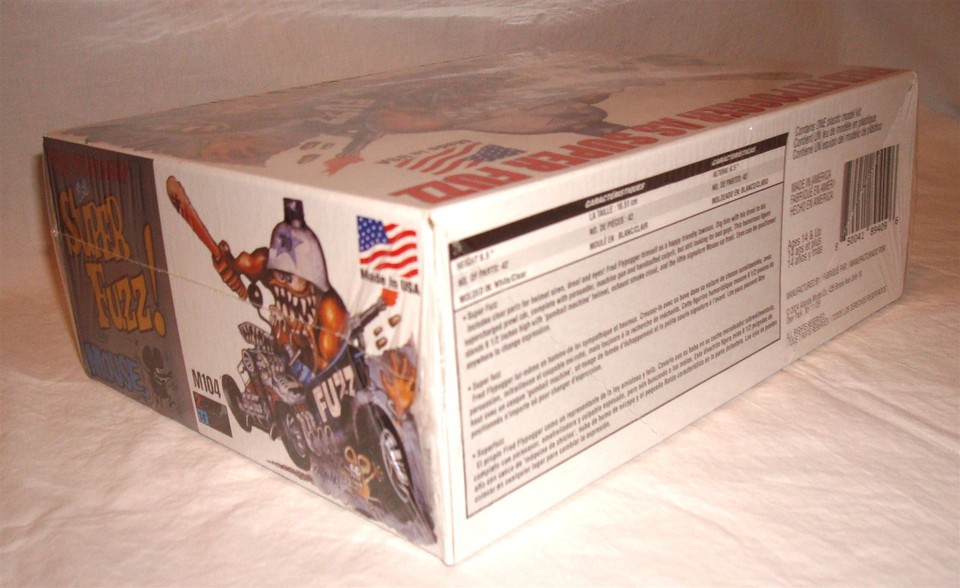 Fred Flypogger as Super Fuzz plastic model kit Stanley Mouse! Atlantis ...