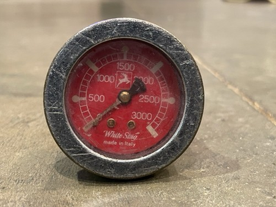 #ad Vintage Diving White Stag Depth Guage Underwater Pressure Device Italy $45.00