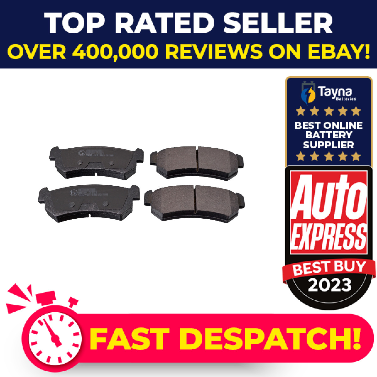 Brake Pads Set fits DAEWOO NUBIRA J200 1.4 Rear 03 to 04 F14D3 96405131 Febi New