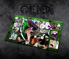 Roronoa Zoro One Piece Playmat With Zones OPCG TCG CCG Game Play Mat NEW