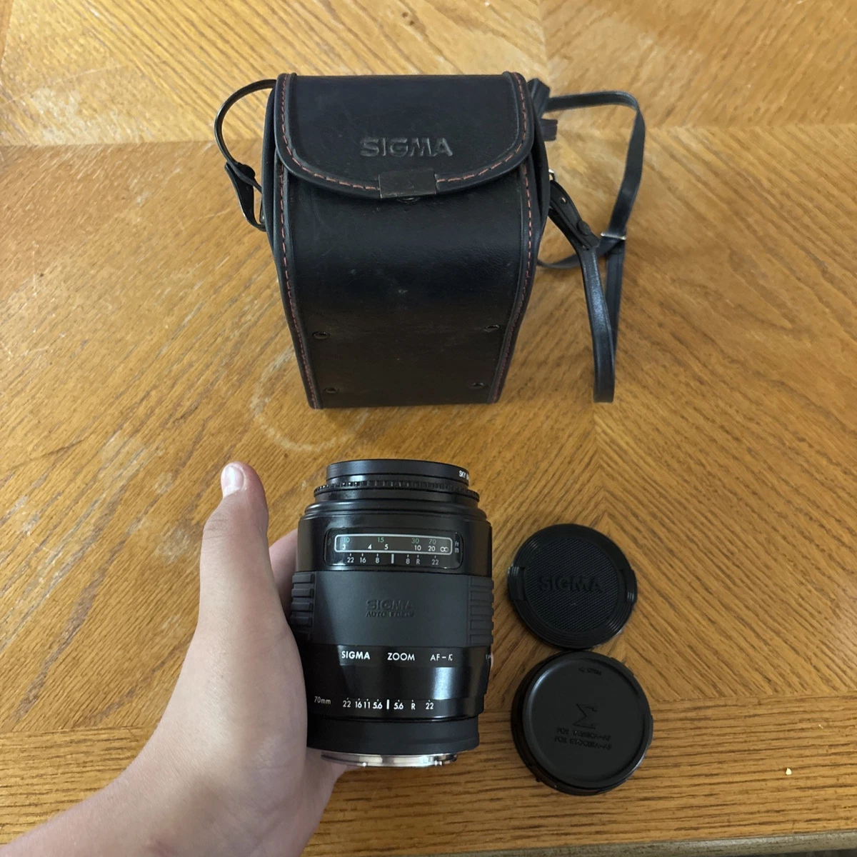 Sigma Camera Lenses 70-210mm Focal f/4-5.6 Maximum Aperture for