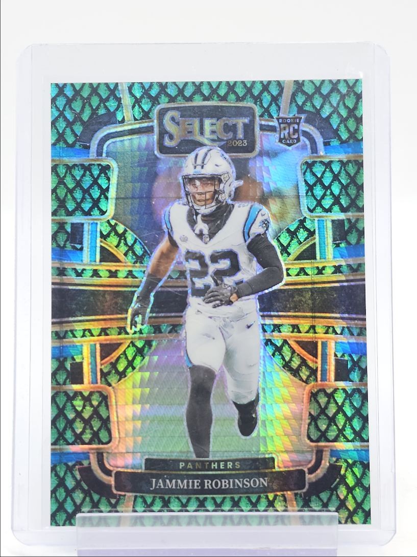 Jammie Robinson Panini Select #15 Dragon Scale Prizm
