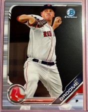 2019 Bowman Chrome Prospects Jay Groome RC Boston Red Sox #BCP-27 MLB Baseball