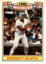 1990 Topps #26 Dwight Smith Glossy Rookies