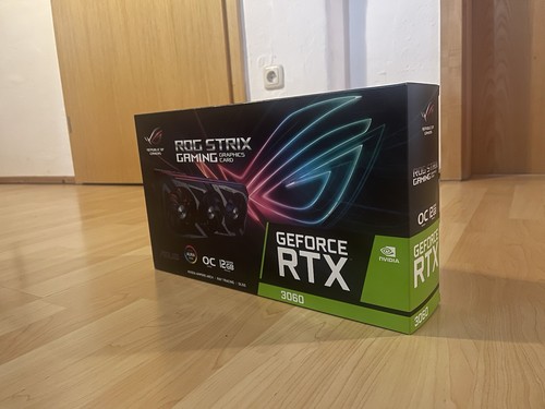 ASUS Nvidia Geforce RTX 3060 ROG STRIX 12GB GDDR6 NEUWERTIG OVP