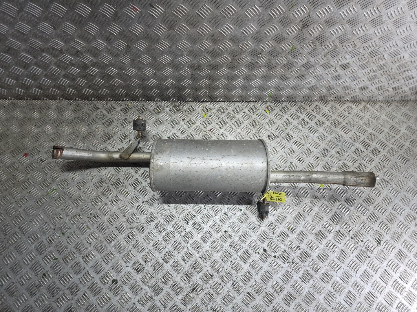 Exhaust Silencer Rear Box CITROEN C3 1.4l Petrol 2012