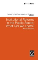 Mahabat Baimyrzaeva | Institutional Reforms In The Public Sector | Buch (2012)