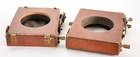 Lot of 2 Pickard & Yamasaki Roller Blind Shutter 60mm, 4 Brass Lens Repair/Parts
