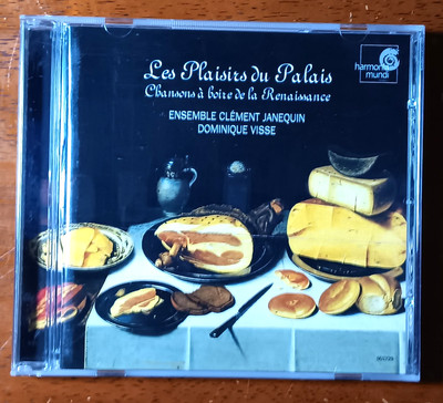 Les Plaisirs Du Palais: Franco-Flemish Drinking Songs Promo CD ~ 2001 Import