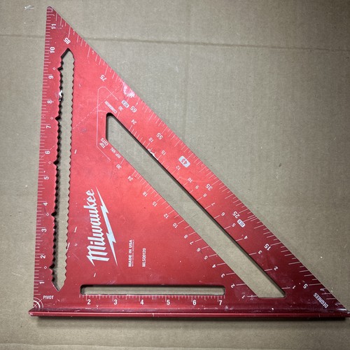 Milwaukee MLSQ0120 12" Rafter Square w/ High Precision Layout