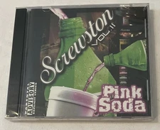 SEALED Screwston Vol. II: Pink Soda RARE *DJ SCREW* HOUSTON RAP *SPM* '00 Crack