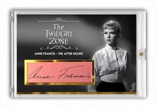 ANNE FRANCIS Signed/Autographed Custom Card JSA The Twilight Zone, Rod Serling