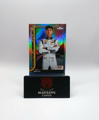 2025 Mari Boya Topps Chrome F1 F3 Campos Racing Refractor 