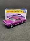 Matchbox Lesney Superfast 22 Pontiac Coupe Restored With Repro Box