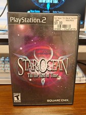 Star Ocean Till The End Of Time - Sony Playstation 2 PS2 No Manual, Tested 7/7/2