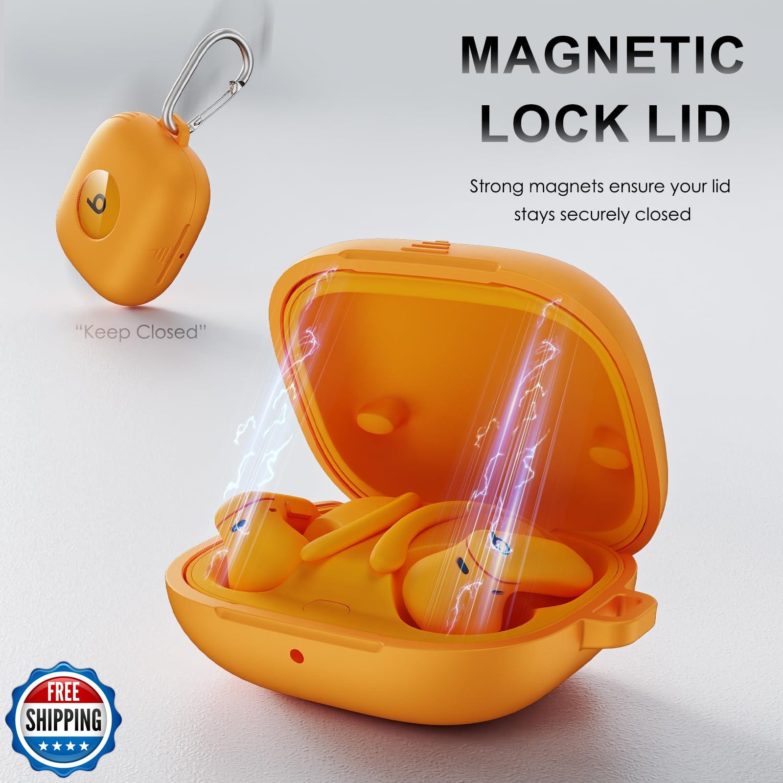 LDSXAY for Beats Powerbeats Pro 2 Case Cover, Shockproof Magnetic Case for Po