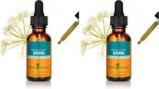 Herb Pharm OSHA Root Liquid Extract for Respiratory 1 Fl Oz Pack of 2 